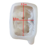 Molde Silicona Suave Bebé 3D Durmiendo